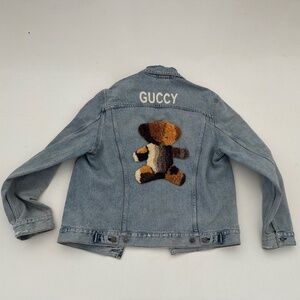 GUCCI,Teddy Bear , Denim Jacket Size: M /IT46
